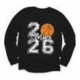 Class Of 2026 Basketball Senior 2026 Back To School Youth Long Sleeve Tee Class Of 2026 Basketball Senior 2026 Back To School Youth Long Sleeve Tee