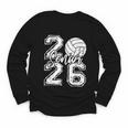 Class Of 2026 Volleyball Senior 2026 Back To School Youth Long Sleeve Tee