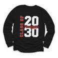 Class Of 2030 Freshman 2030 Back To School Youth Long Sleeve Tee Class Of 2030 Freshman 2030 Back To School Youth Long Sleeve Tee