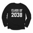 Class Of 2038 Grow With Me Back To School Kindergarten 2038 Youth Long Sleeve Tee Class Of 2038 Grow With Me Back To School Kindergarten 2038 Youth Long Sleeve Tee