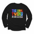 Cool Twins Just Showed Up Kid Boy Teen Twin Back To School Youth Long Sleeve Tee Cool Twins Just Showed Up Kid Boy Teen Twin Back To School Youth Long Sleeve Tee