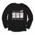 Coquette Back To School Silly Paras Build Character Youth Long Sleeve Tee Coquette Back To School Silly Paras Build Character Youth Long Sleeve Tee