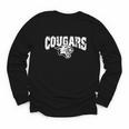 Cougars Back To School Spirit Youth Long Sleeve Tee