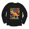 Crush 1st Grade Dinosaur Back To School Class Of 2037 Boy Youth Long Sleeve Tee Crush 1st Grade Dinosaur Back To School Class Of 2037 Boy Youth Long Sleeve Tee