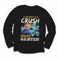 Crush Kindergarten Monster Truck Back To School Boys Youth Long Sleeve Tee Crush Kindergarten Monster Truck Back To School Boys Youth Long Sleeve Tee