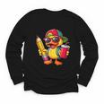 Cute Duck Lover Pencil Back To School Kids Boys Girls Youth Long Sleeve Tee Cute Duck Lover Pencil Back To School Kids Boys Girls Youth Long Sleeve Tee