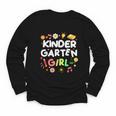 Cute Kindergarten Girl First Day Of School Back To School Youth Long Sleeve Tee Cute Kindergarten Girl First Day Of School Back To School Youth Long Sleeve Tee