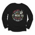Some Days We Rock It 6th Grade Life Back To School Youth Long Sleeve Tee