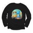 Dinosaur Kids Riding a Bus Back To School Ready To Crush Youth Long Sleeve Tee Dinosaur Kids Riding a Bus Back To School Ready To Crush Youth Long Sleeve Tee