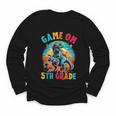 Dinosaur Video Games Back To School 5th Grade Boys Gamer Youth Long Sleeve Tee Dinosaur Video Games Back To School 5th Grade Boys Gamer Youth Long Sleeve Tee