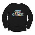 Dolphin Third Grade Back To School Kids Boys Girls Youth Long Sleeve Tee Dolphin Third Grade Back To School Kids Boys Girls Youth Long Sleeve Tee
