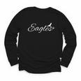 Eagles Mascot School Sports Fan Team Spirit Back To School Youth Long Sleeve Tee Eagles Mascot School Sports Fan Team Spirit Back To School Youth Long Sleeve Tee