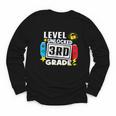 First Day Of 3rd Grade Level Unlocked Game Back To School Youth Long Sleeve Tee First Day Of 3rd Grade Level Unlocked Game Back To School Youth Long Sleeve Tee
