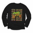 First Day Of 4th Grade Level Begins Back To School Girl Boy Youth Long Sleeve Tee First Day Of 4th Grade Level Begins Back To School Girl Boy Youth Long Sleeve Tee