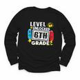 First Day Of 6th Grade Level Unlocked Game Back To School Youth Long Sleeve Tee First Day Of 6th Grade Level Unlocked Game Back To School Youth Long Sleeve Tee