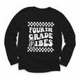 First Day Of Fourth Grade Vibes Girls Back To School Boys Youth Long Sleeve Tee