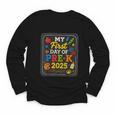 My First Day Of Pre-K 2025 Back To School Kids Youth Long Sleeve Tee