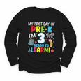 My First Day Of Pre-k Back To School Preschool Girls Boys Youth Long Sleeve Tee My First Day Of Pre-k Back To School Preschool Girls Boys Youth Long Sleeve Tee