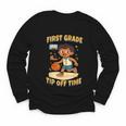 First Grade Basketball Back To School Slam Dunk Style Youth Long Sleeve Tee First Grade Basketball Back To School Slam Dunk Style Youth Long Sleeve Tee