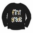 First Grade Dream Team Pencil Back To School Boys Girls Youth Long Sleeve Tee