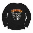 Football Referee Touchdown Baseball Homerun Raccoon Youth Long Sleeve Tee
