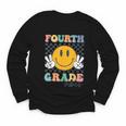 Fourth Grade Vibes Retro Smile Back To School 4th Grade Team Youth Long Sleeve Tee Fourth Grade Vibes Retro Smile Back To School 4th Grade Team Youth Long Sleeve Tee