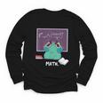 Frog Hates Math Kawaii Science Back To School Kids Youth Long Sleeve Tee Frog Hates Math Kawaii Science Back To School Kids Youth Long Sleeve Tee