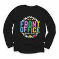 Front Office Squad Back To School Happy First Day Of School Youth Long Sleeve Tee Front Office Squad Back To School Happy First Day Of School Youth Long Sleeve Tee