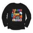 Gamer Back To School Gamepad 2nd Second Grade Level Unlocked Youth Long Sleeve Tee Gamer Back To School Gamepad 2nd Second Grade Level Unlocked Youth Long Sleeve Tee
