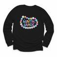 Girls 9th Grade Vibes Back To School Ninth Grade Youth Long Sleeve Tee