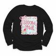 Girls Second Grade Coquette Bow Pink Preppy Back To School Youth Long Sleeve Tee Girls Second Grade Coquette Bow Pink Preppy Back To School Youth Long Sleeve Tee