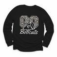 Go Cheer Bobcats High School Spirit Fan Team Back To School Youth Long Sleeve Tee Go Cheer Bobcats High School Spirit Fan Team Back To School Youth Long Sleeve Tee