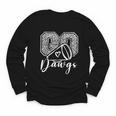 Go Cheer Bulldogs High School Spirit Fan Team Back To School Youth Long Sleeve Tee Go Cheer Bulldogs High School Spirit Fan Team Back To School Youth Long Sleeve Tee