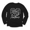 Go Cheer Panthers High School Spirit Team Back To School Youth Long Sleeve Tee Go Cheer Panthers High School Spirit Team Back To School Youth Long Sleeve Tee