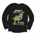 Goodbye 2nd Grade Hello 3rd GradeRex Back To School Youth Long Sleeve Tee Goodbye 2nd Grade Hello 3rd GradeRex Back To School Youth Long Sleeve Tee