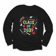 Graduation Class Of 2039 Groow With Me Senior Back To School Youth Long Sleeve Tee