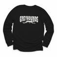 Greyhounds Mascot Back To School Team Spirit Youth Long Sleeve Tee Greyhounds Mascot Back To School Team Spirit Youth Long Sleeve Tee