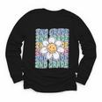 Groovy 2nd Grade Back To School First Day Of Second Grade Youth Long Sleeve Tee