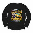 Happy First Day Of School Bus Driver Back To School Youth Long Sleeve Tee Happy First Day Of School Bus Driver Back To School Youth Long Sleeve Tee