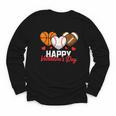 Happy Valentine’s Day Basketball Football Baseball Hearts Youth Long Sleeve Tee Happy Valentine’s Day Basketball Football Baseball Hearts Youth Long Sleeve Tee