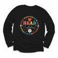 Head Custodian Appreciation Week Back To School Retro Groovy Youth Long Sleeve Tee Head Custodian Appreciation Week Back To School Retro Groovy Youth Long Sleeve Tee