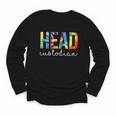 Head Custodian Women Tie Dye Back To School Appreciation Day Youth Long Sleeve Tee Head Custodian Women Tie Dye Back To School Appreciation Day Youth Long Sleeve Tee