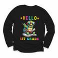 Hello 1st Grade Turtle Lovers Back To School Kids Boys Girls Youth Long Sleeve Tee