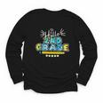 Hello 2nd Grade Back To School First Day Of School Youth Long Sleeve Tee Hello 2nd Grade Back To School First Day Of School Youth Long Sleeve Tee