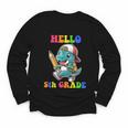 Hello 5th Grade Cute Dinosaur Back To School Boys Kids Girls Youth Long Sleeve Tee Hello 5th Grade Cute Dinosaur Back To School Boys Kids Girls Youth Long Sleeve Tee