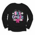 Hello Fifth Grade Team 5th Grade Back To School Boys Girls Youth Long Sleeve Tee