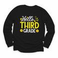 Hello Third Grade Sunflower 3rd Grade Vibes Back To School Youth Long Sleeve Tee Hello Third Grade Sunflower 3rd Grade Vibes Back To School Youth Long Sleeve Tee