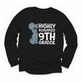 Highly Koalafied 9th Grader Koala Back To School Youth Long Sleeve Tee Highly Koalafied 9th Grader Koala Back To School Youth Long Sleeve Tee