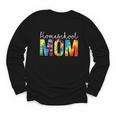 Homeschool Mom Tie Dye Back To School Day For Women For Work Youth Long Sleeve Tee Homeschool Mom Tie Dye Back To School Day For Women For Work Youth Long Sleeve Tee