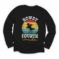 Howdy 4th Grade Cowboy Western Back To School Fourth Grade Youth Long Sleeve Tee Howdy 4th Grade Cowboy Western Back To School Fourth Grade Youth Long Sleeve Tee
